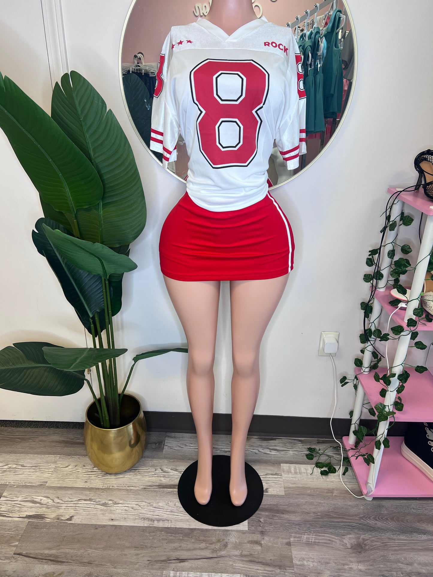 Jersey Skirt Set