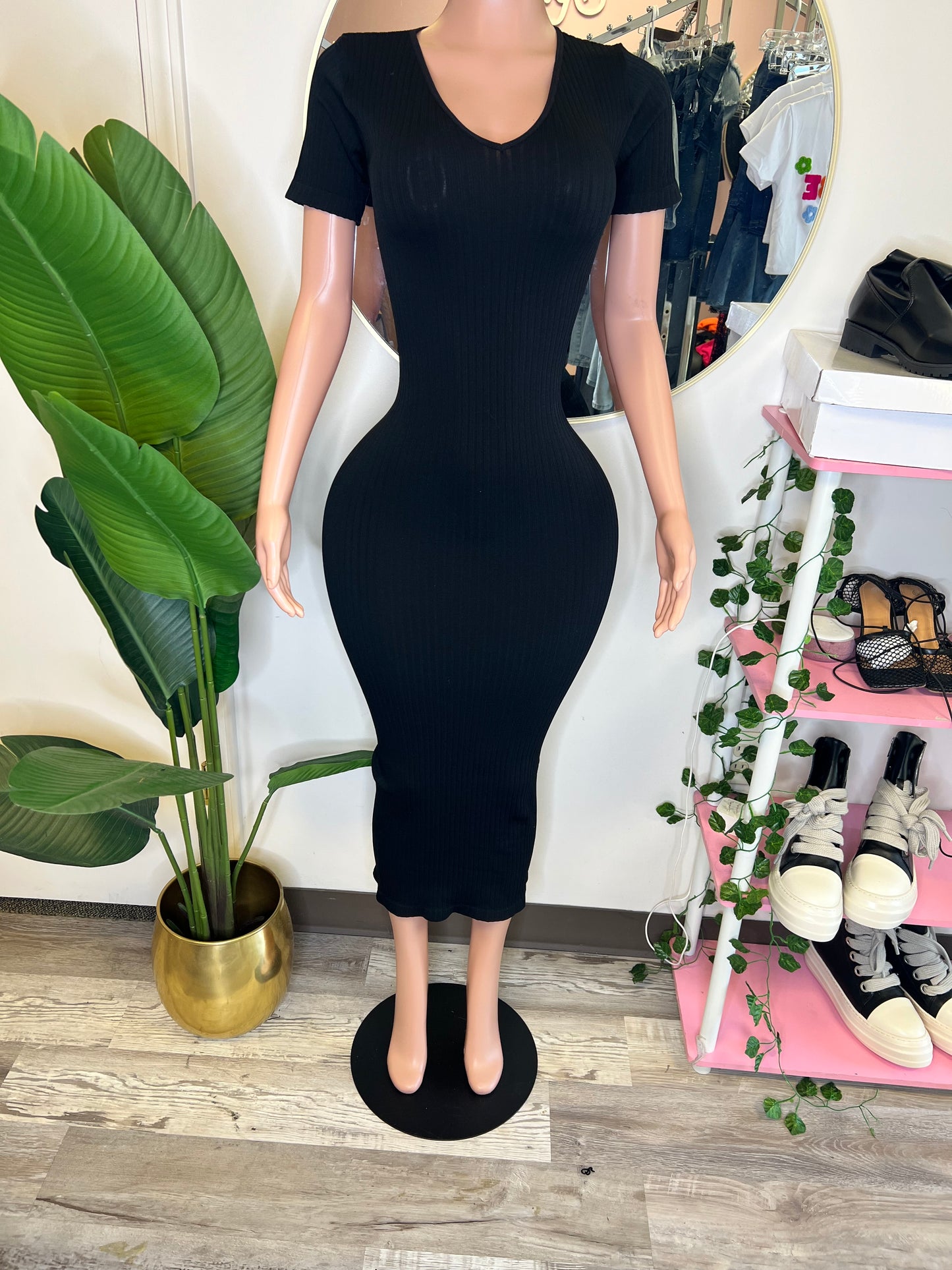 Black Bodycon Dress